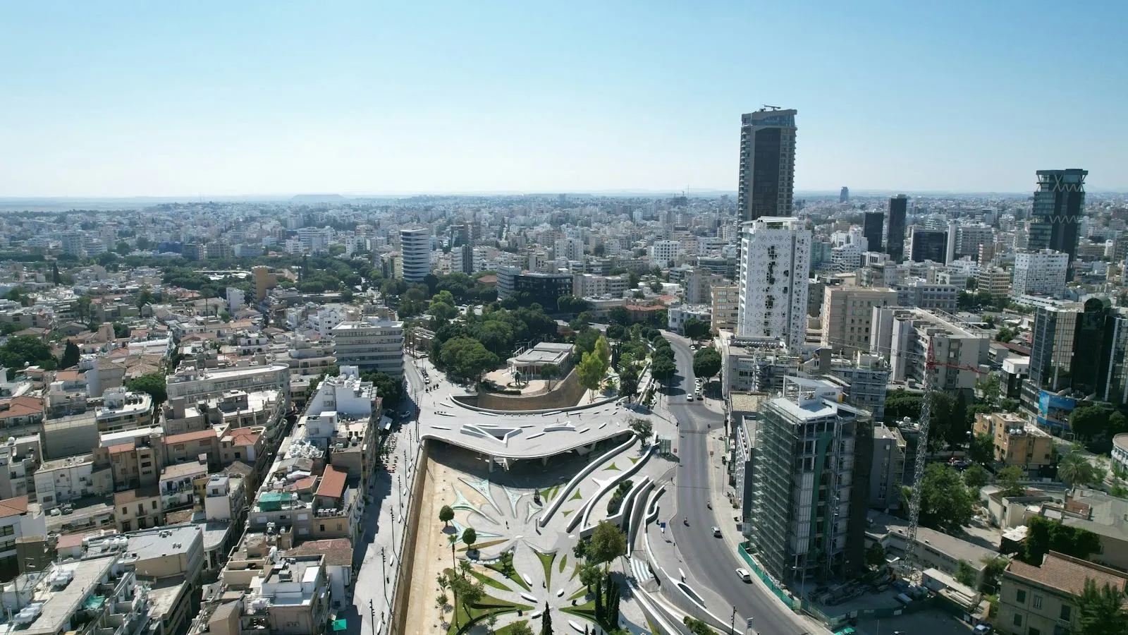 Nicosia from the air