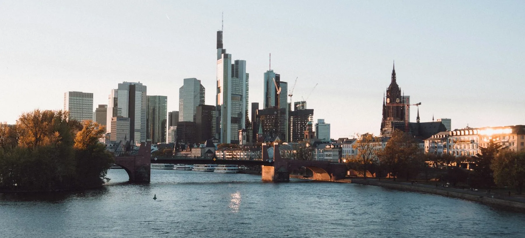 Frankfurt from the river
