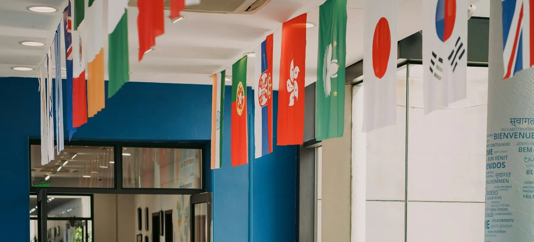 International flags