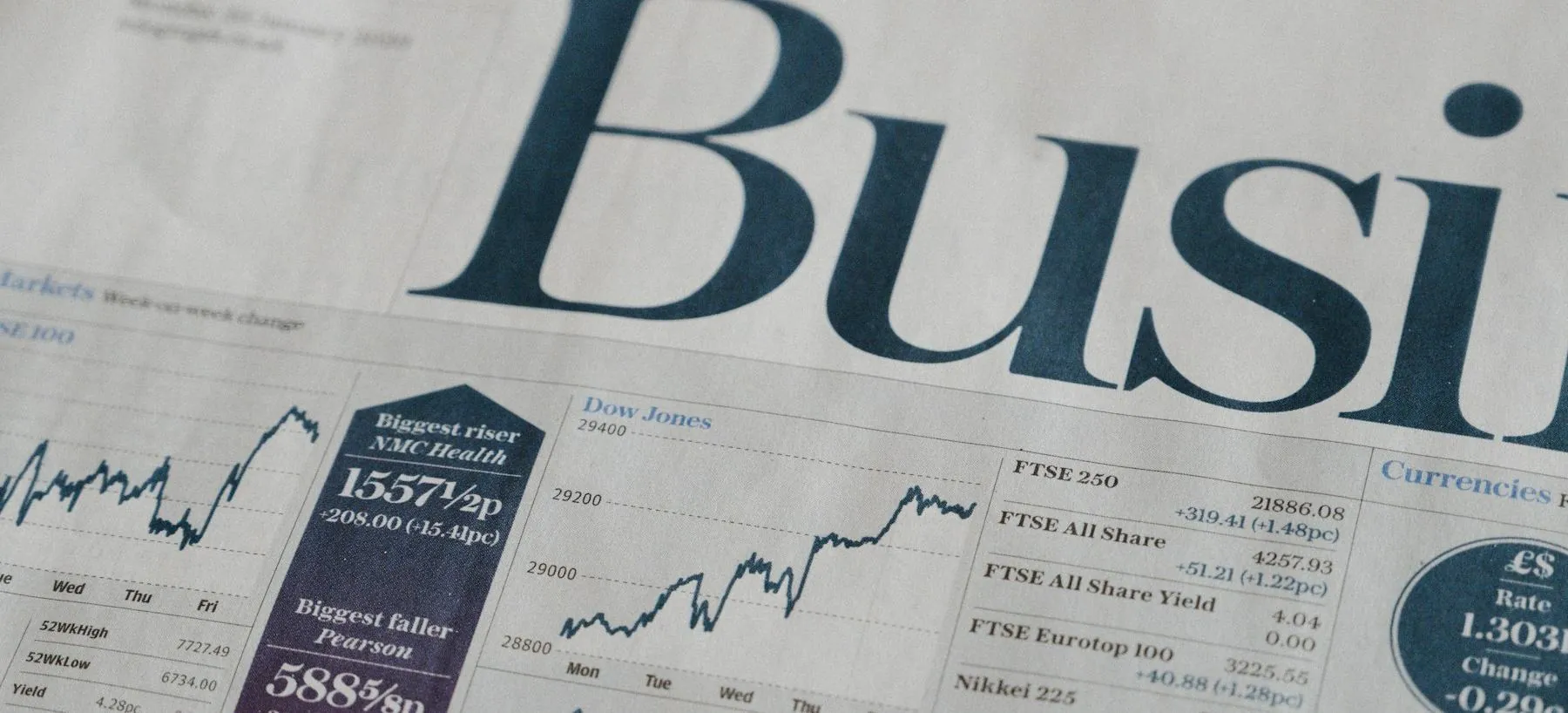 Financial newspaper