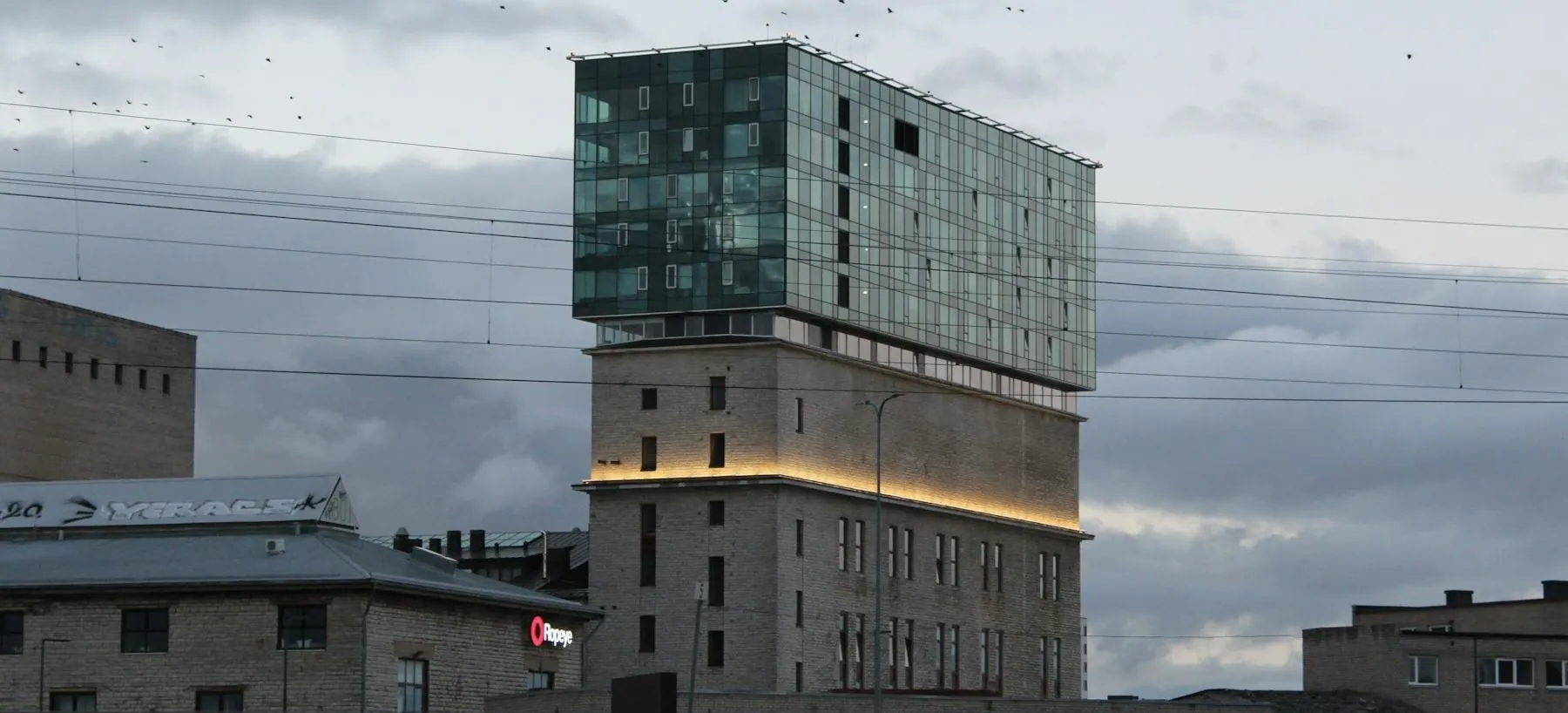 Modern building in Tallinn