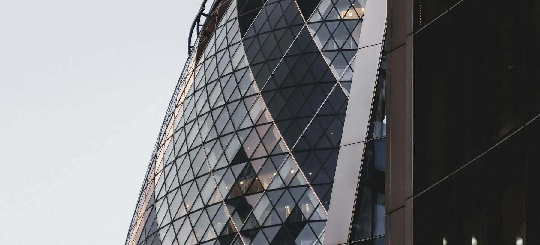 Glass office building