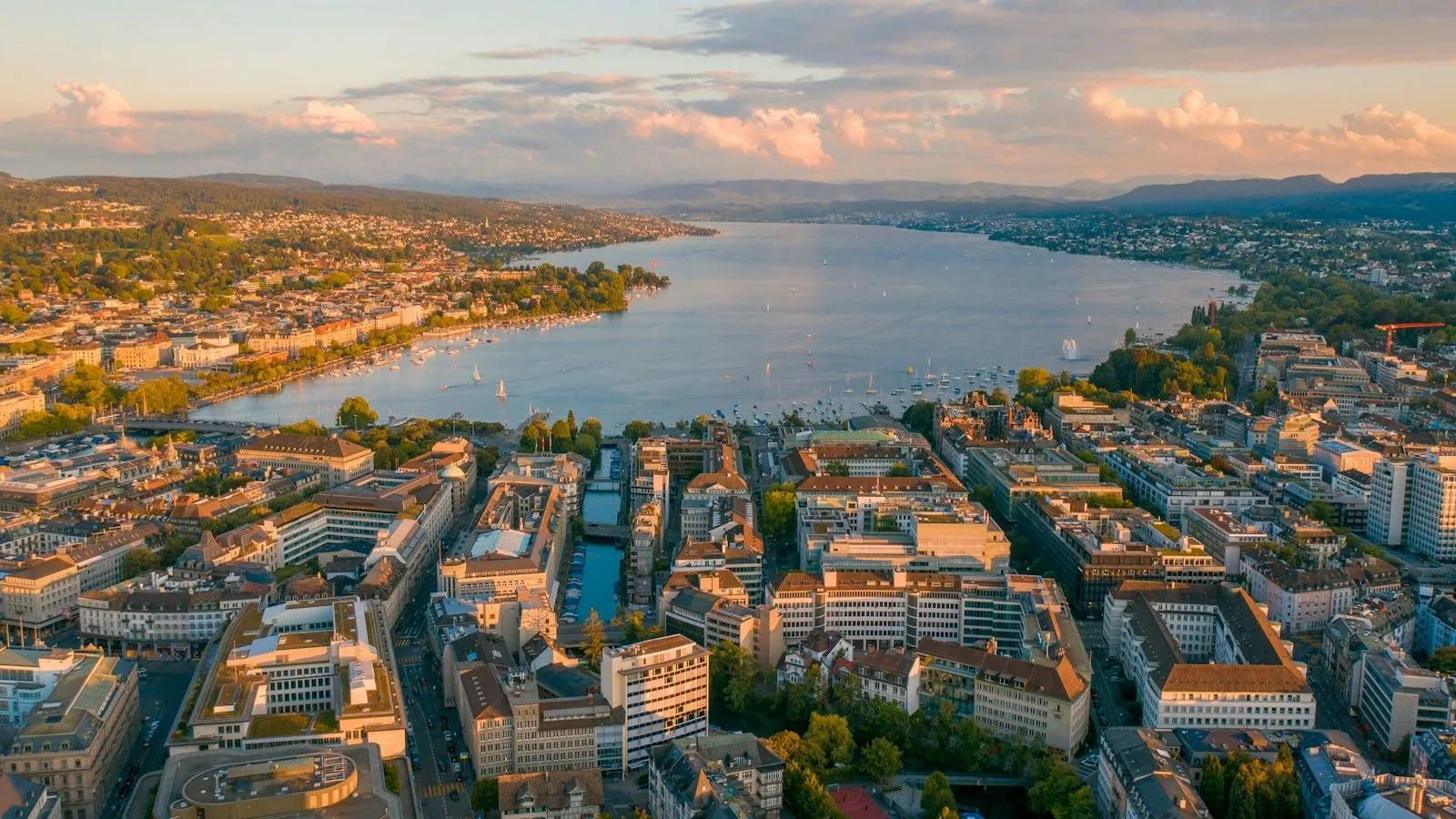 Zurich from the air